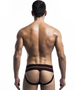 Mob Fetish Jockstrap Black Medium 3in Waistband(bulk)
