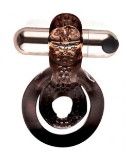 Jayden Rose Gold Rechargeable Vibrating Erection Ring