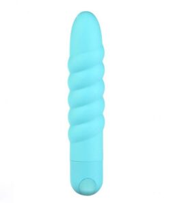 Lola Rechargeable Twisty Bullet Vibrator Teal