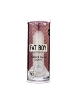 Perfect Fit Fat Boy Checker Box Sheath 5.5in Clear