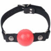 Nickel Free Silicone Ball Gag Large - Red