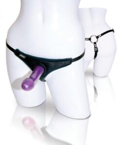 Bikini Strap-On & Silicone Dildo Set