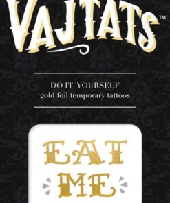 Gold Foil Tattoo Eat Me