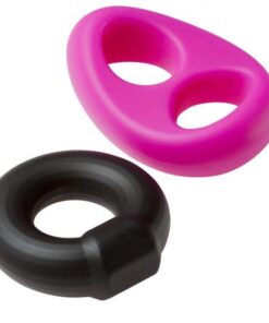 Pro Sensual Silicone Tear Drop Ring & Donut Sling 2 Pack