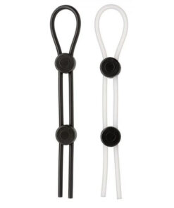 Pro Sensual XL Pro Rings Black & Clear 2 Pack