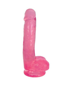 Lollicock 7 inches Slim Stick Dildo with Balls