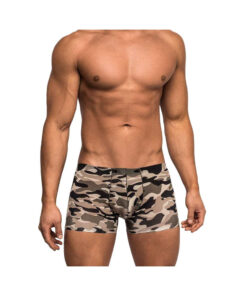 Male Power Commando Mini Short Camo Large