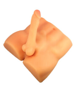 X5 Men Rough Rider Flexible Penis Anal Entry Beige