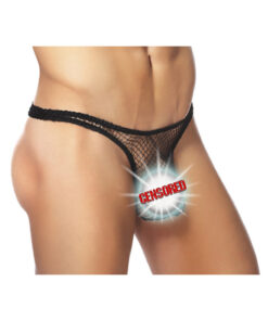 Male Power Stretch Net Bong Thong S/M Underwear