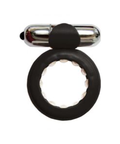 The Macho Erection Maker Cock Ring Black