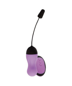 Simple & True Remote Control Vibrating Egg Purple