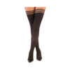 Kixies DannaLynn Black Ribbed Size A