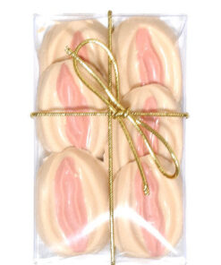 Bite Size Vagina Butterscotch Gift Box 6 Pieces