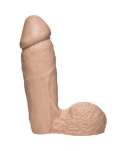 The Naturals 7 inches Thick Dong with Balls Beige