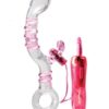 Icicles No 16 10 Function Glass Rabbit Vibrator