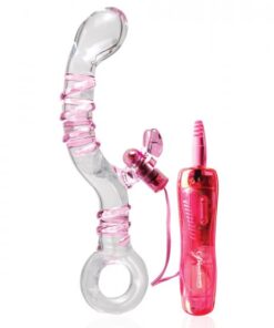 Icicles No 16 10 Function Glass Rabbit Vibrator