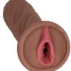 Mistress Natalia Chocolate Pubic Bone Stroker Brown