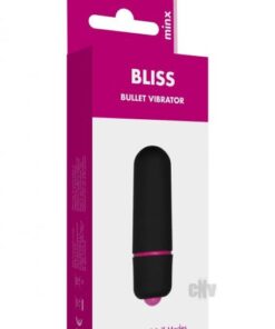 Minx Bliss 7 Mode Mini Bullet Vibe Black