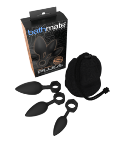 Bathmate Anal Training Plugs Black