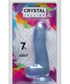 Crystal Jellies Master Cock 7.5 Clear