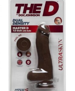 The Master D W/balls 7.5 Chocolate