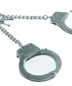 Sex and Mischief Ring Metal Handcuffs