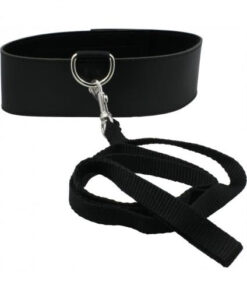 Sex And Mischief Leash & Collar Black