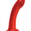 Sportsheets Flare Silicone Dildo Flared Base Red