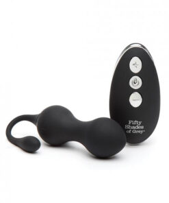 Fifty Shades Of Grey Relentless Vibrations Remote Control Kegel Balls Black