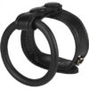 Macho Supreme Stamina Snap On Duo Ring Black