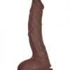 All American Ultra Whoppers 11 inches Curved Dong Brown