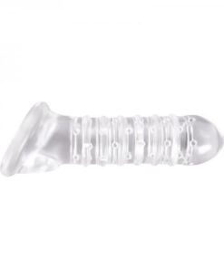Renegade Ribbed Extension Clear Sleeve