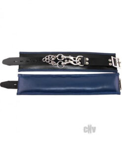 Rouge Padded Ankle Cuff Black/blue