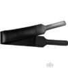 Rouge Folded Open Paddle Black