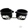 Rouge Rubber Ankle Cuffs Black