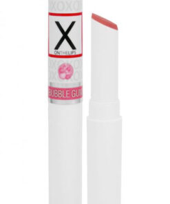 X On The Lips Buzzing Lip Balm With Pheromones Bubble Gum .75 Ounce