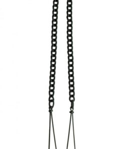 Black Tweezer Clamp W/Link Chain