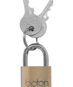 Bondo Hardware Brass Padlock .75 Inch