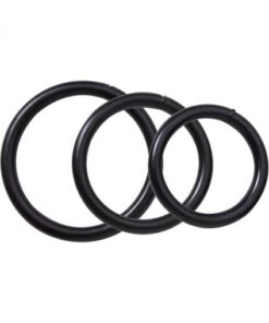 Black Steel O-Ring Set