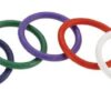 Rainbow Rubber C Ring 5 Per Set 1.5 Inch