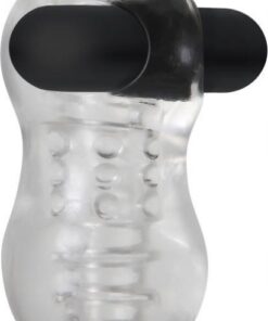 The Crackle Rechargeable Compact Stroker Clear