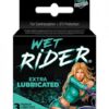 Wet Rider Extra Lubricated Latex Condoms 3 Pack