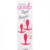 Gossip Rump Bumpers Anal Trainer Set Magenta