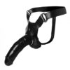 Jock Ryder Wide Band Strap On Harness Black O/S