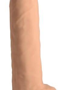 Curve Novelties Fleshstixxx 10" Dildo W/balls - Tan