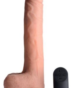 Curve Novelties Big Shot 8" Thrusting Dildo W/remote Control - Flesh
