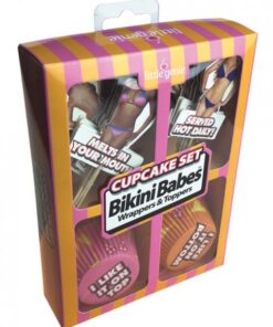 Bikini Babes Cupcake Set Wrappers & Toppers