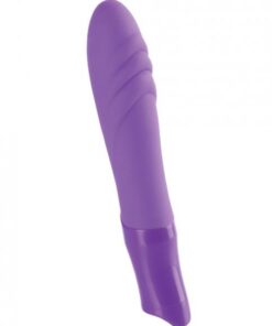 Margo Maia Silicone Textured Bullet Vibrator Purple