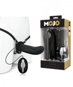 Mojo Ghia Vibrating Male Harness Black