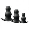 Renegade Peeker Kit Black Hollow Butt Plugs